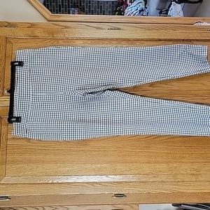 Counterparts Size 14 Pull-On Pant Black & White Stripped